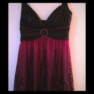 City Triangles - empire waist halter dress SM