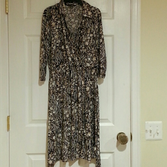 3/4 sleeve dress