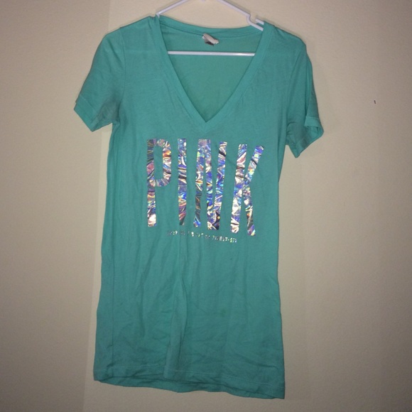 Victoria Secret Teal Shirt