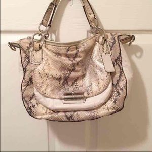 DIRTY Coach Snake Skin Purse.