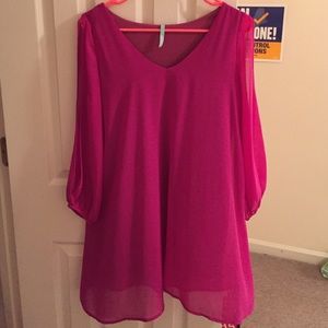 Lulu's Purple shift dress