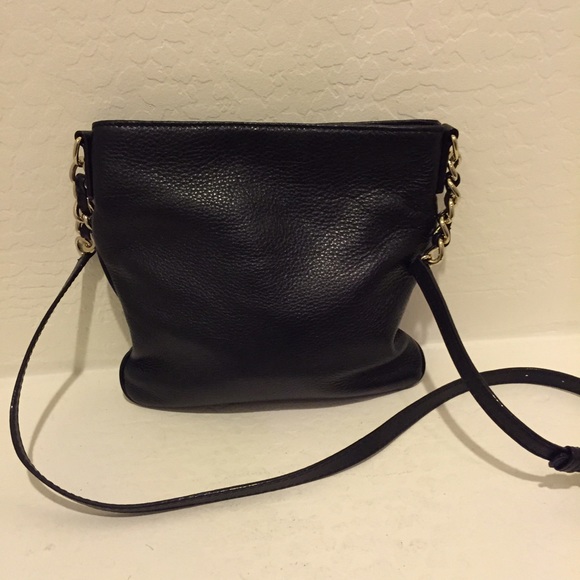 Kate Spade Ellen Crossbody Bag Black Leather - Picture 2 of 4