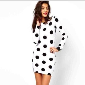 NWOT - Motel Sarah Polka Dot Dress