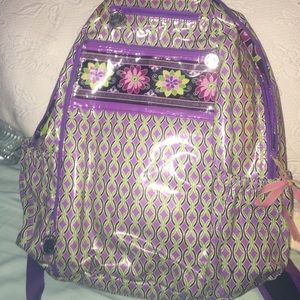 Vera Bradley frill backpack