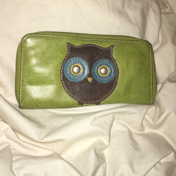 GENUINE LEATHER OWL WALLET!!!