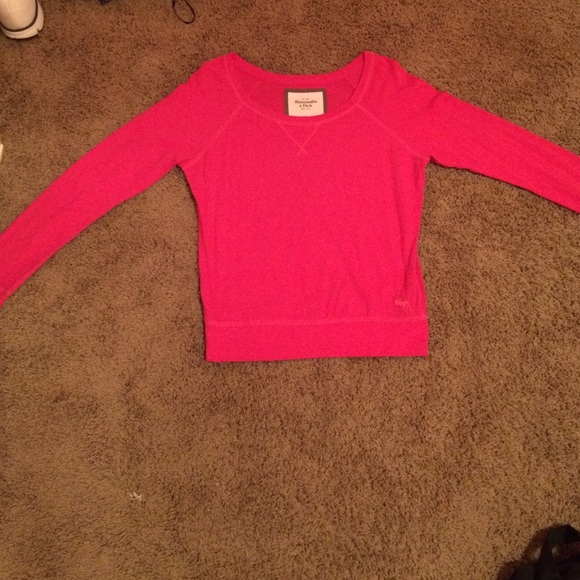 Hot Pink Abercrombie and Fitch Shirt