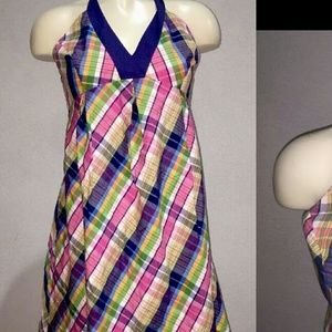 Bundle   Lilly Pulitzer Plaid Halter Dress Size 0