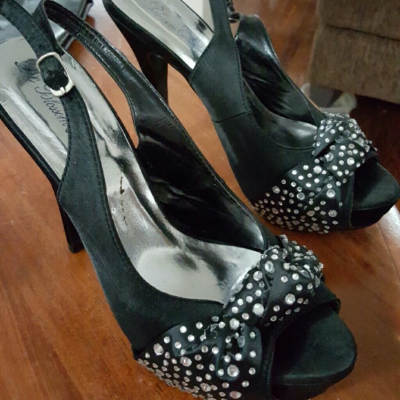 Rhinestone Heels