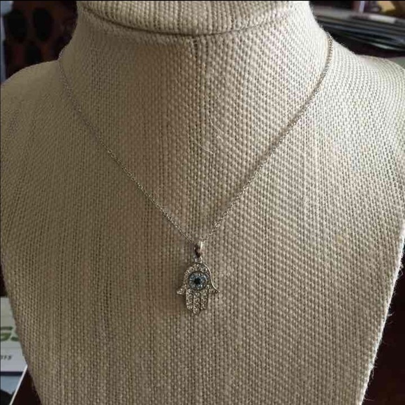 Cute silver plated necklace with adjustable back - Picture 2 of 4
