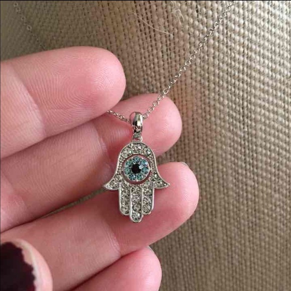 Cute silver plated necklace with adjustable back - Picture 4 of 4