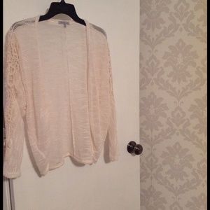 Cream cardigan