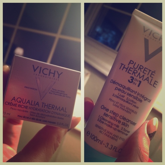 Vichy skin products never used