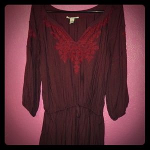 On Hold!! Lucky Brand embroidered