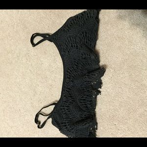 Black bikini top