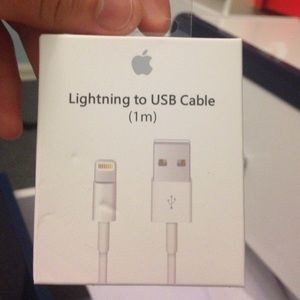 Brand new Apple charger cord (1m)