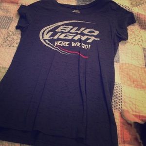 Sheer Bud Light tee XL