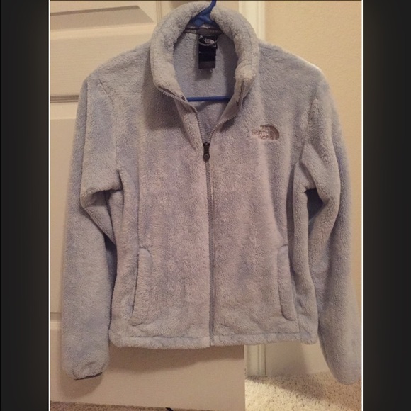 The North Face fuzzy fleece jacket
