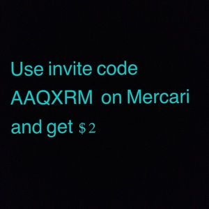 Mercari code AAQXRM