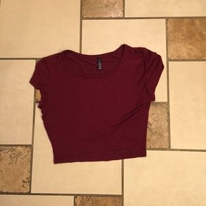 cropped tee