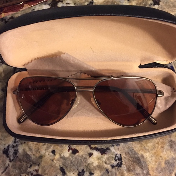 Serengeti aviator style polarized sunglasses .