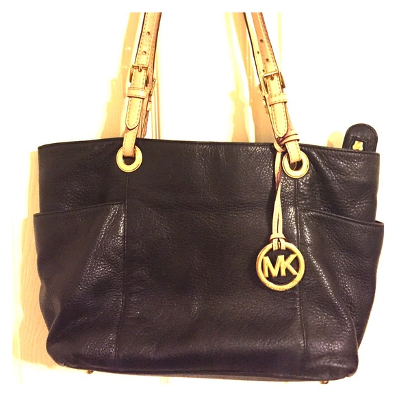 Authentic Black Michael Kors Tote
