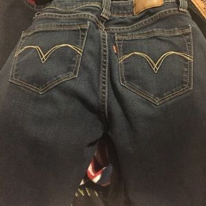 Levis Bold Curve Low Rise Skinny size 0 25