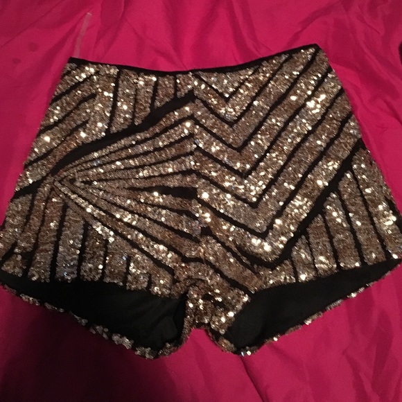 Glitter shorts