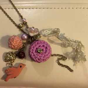 FOR @CODYMARLEE!Hipster/rustic necklace with birds