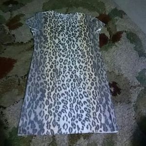Leopard print dress