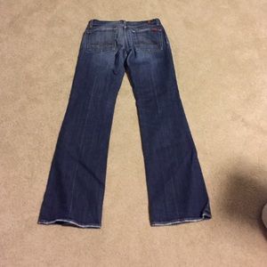 Gently worn "for all mankinds"