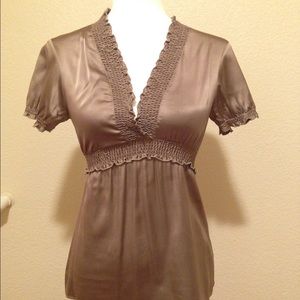 BCBG Silk Blouse XS
