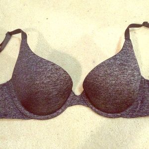 Grey VS push-up bra