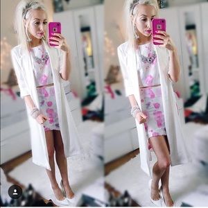 RESERVED Don't buy Two piece floral dress lulus