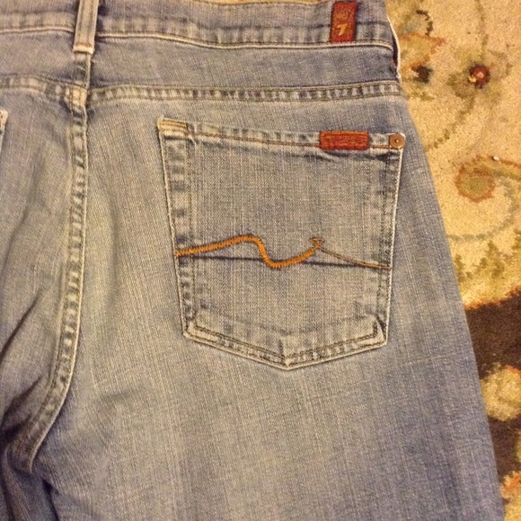 7 for all Mankind jeans.