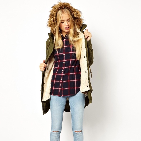 Olive Green Parka