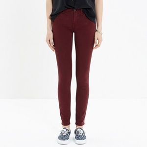 Madewell skinny skinny ankle Jeans