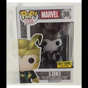 Marvel Loki Black and Grey Funko Pop Exclusive