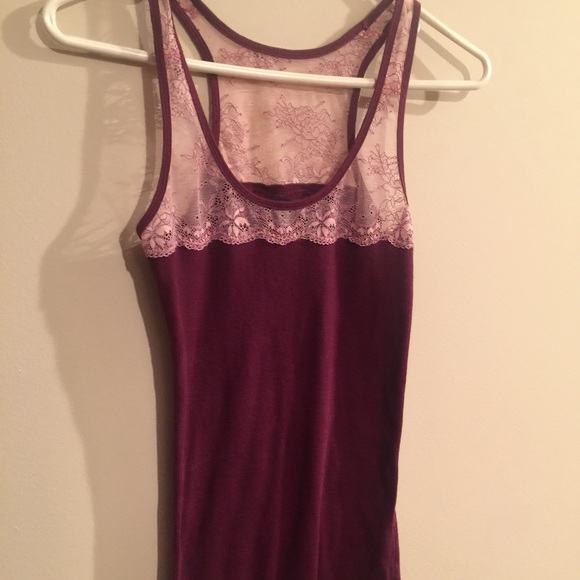 Lace Boyfriend Tank XS