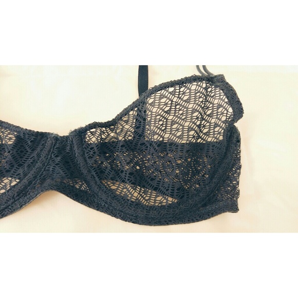 SOLD | Geometric Lace Print Bra