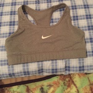 Nike brand sports bra ! Dri-fit !!