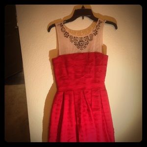 BCBG Maximaria Formal red dress