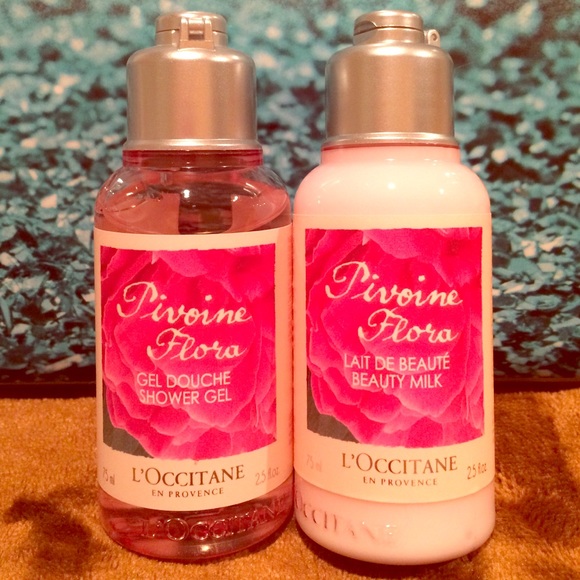 L'OCCITANE shower gel and beauty milk