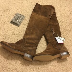 [Brand New] Zara brown knee high boot