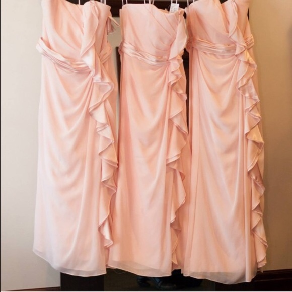 Blush Pink Bridesmaid Dress