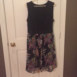 Lane Bryant short black dress