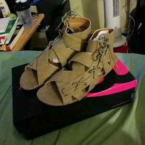 Michael Antonio ankle lace sandal