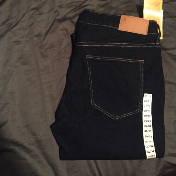 NEVER WORN blue skinny jeans