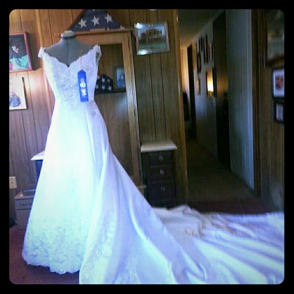 Wedding Gown, hand made.