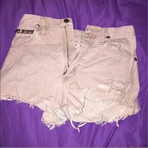 Vintage wrangler high waist shorts
