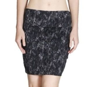 snake print mini skirt